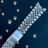Rolex Datejust 1967 20mm Men's Jubilee Bracelet Steel Crown Band Ref 1601